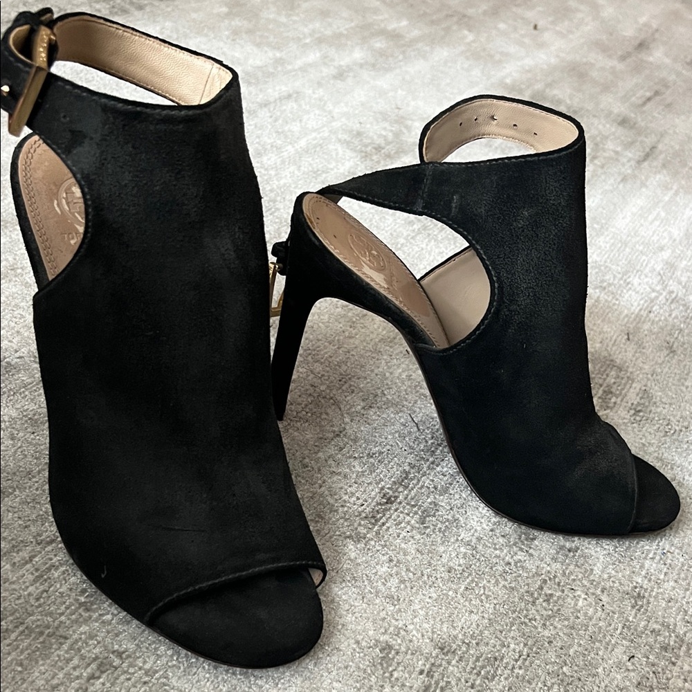 Tory Burch suede heels